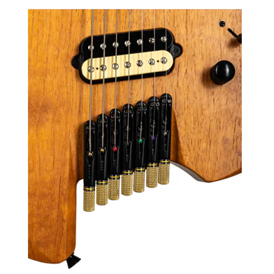 Tagima H7M1 Multiscale 7-string headless electric guitar (NTOP-DF) Tagima H7M1 Multiscale 7-string headless electric guitar (NTOP-DF) - Image 2