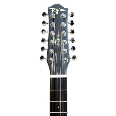 Tagima AZTECA XII NC EQ Acoustic Guitars Vintage sunburst (VSB) Tagima AZTECA XII NC EQ Acoustic Guitars Vintage sunburst (VSB) - Image 2