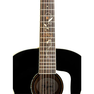 Tagima FS-600 NC EQ Jumbo non-cutaway Acoustic Guitars Black (BK) Tagima FS-600 NC EQ Jumbo non-cutaway Acoustic Guitars Black (BK) - Image 5