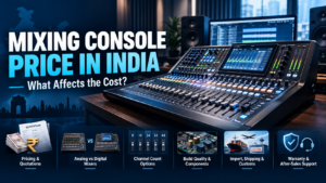 Mixing Console Price in India: What Affects the Cost? Mixing Console Price in India: What Affects the Cost?